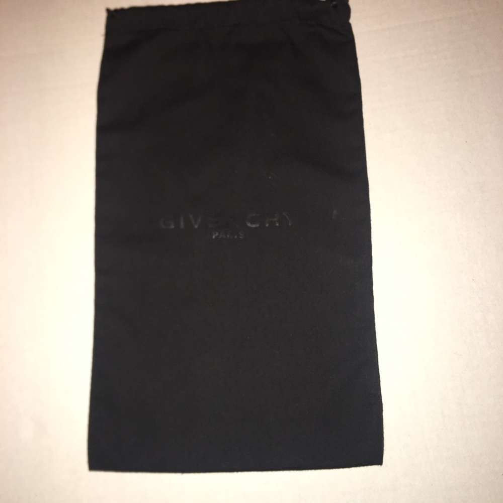 Givenchy Black Logo Dust Bag Travel Storag